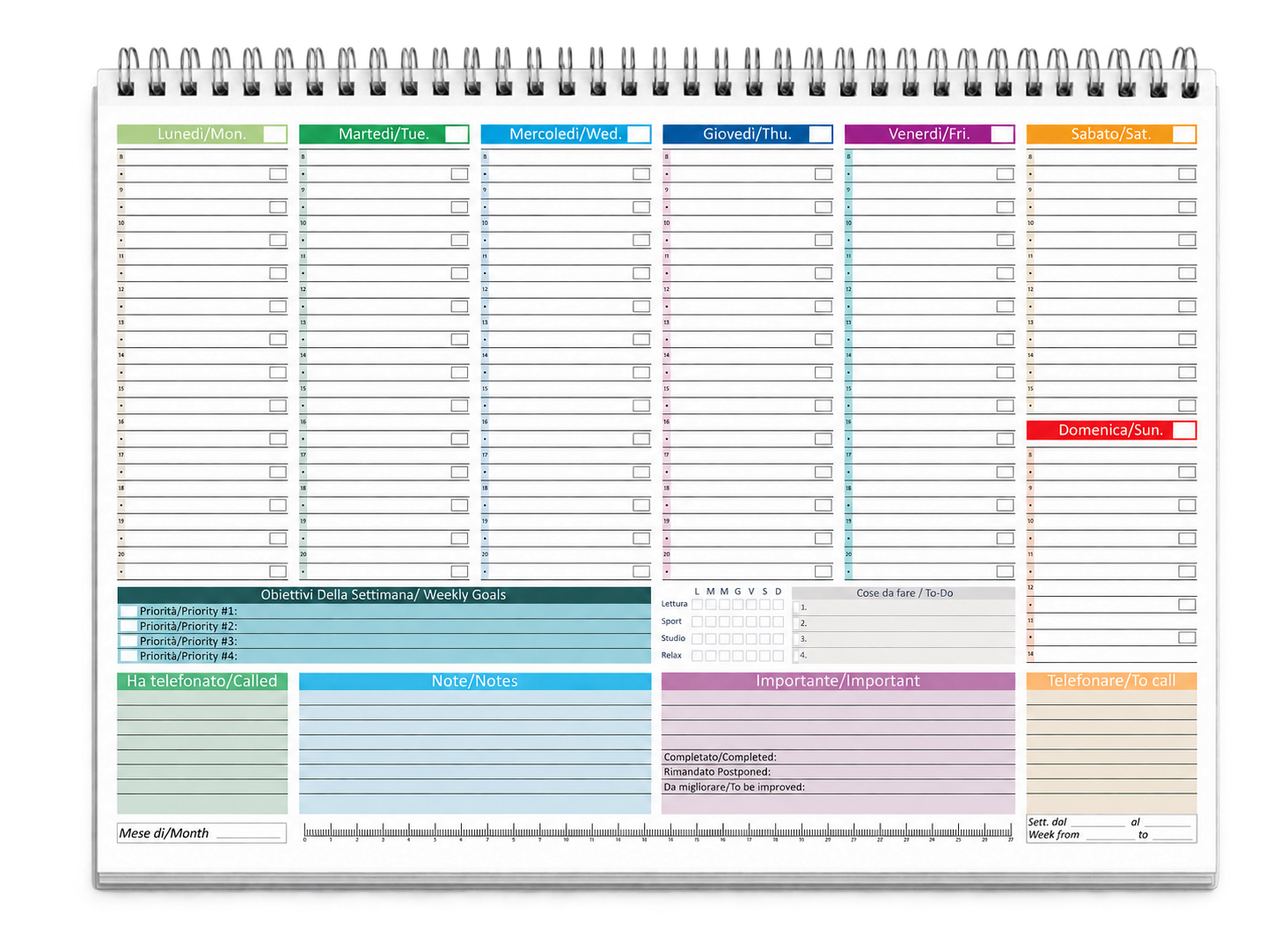 Planner A3 originale completo